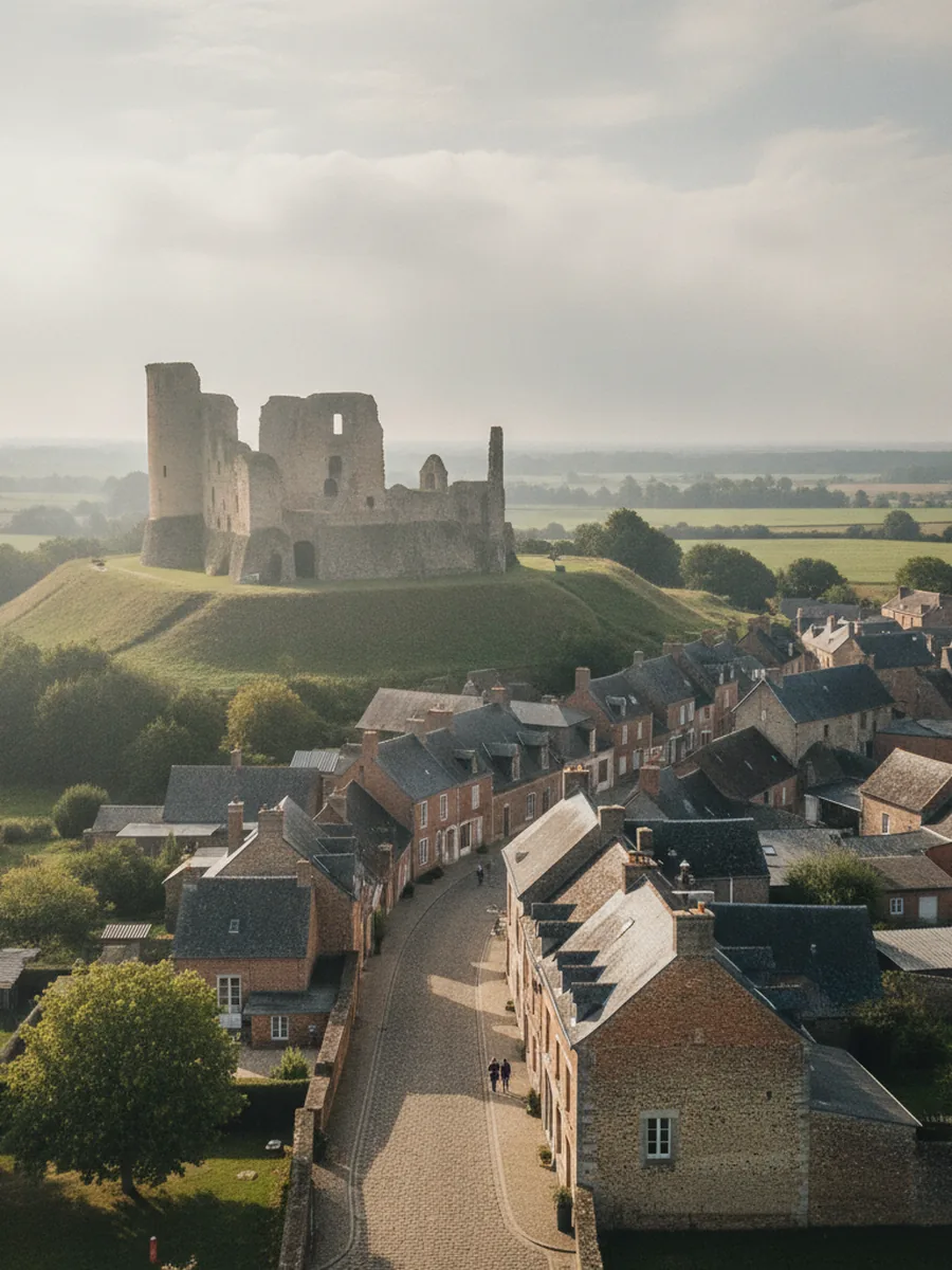 Rénovation maison Boves — commune dotée des vestiges d'un château médiéval