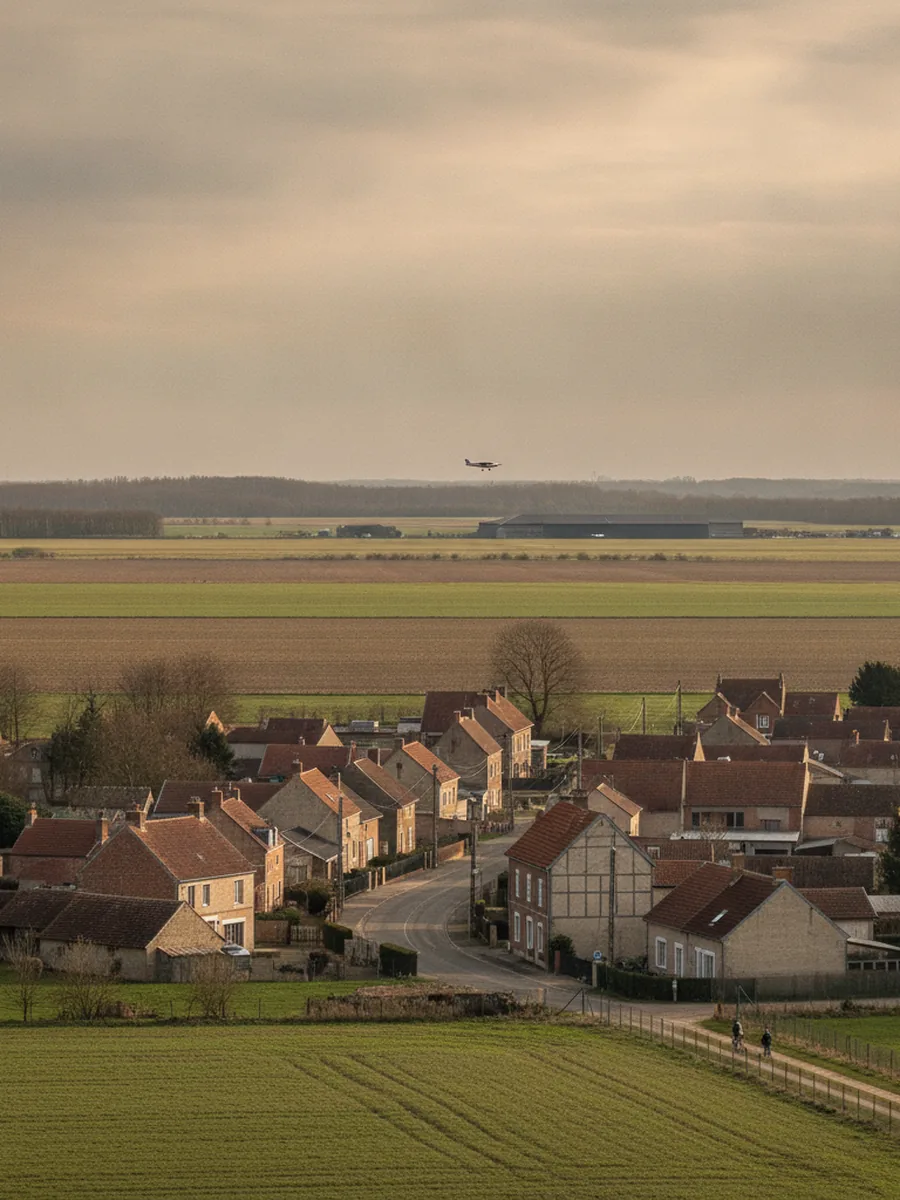 Rénovation maison Glisy — commune de l'est de l'agglomération, proche de l'aérodrome d'Amiens-Glisy
