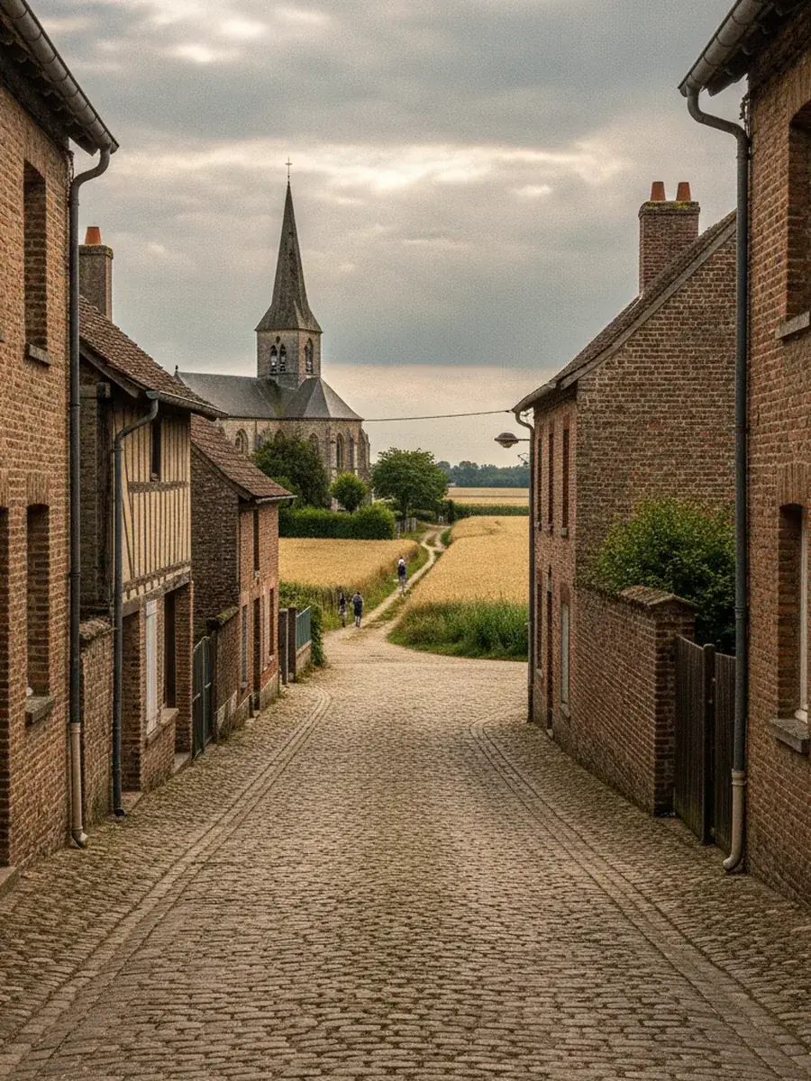 Rénovation maison Poulainville — commune du nord de l'agglomération amiénoise