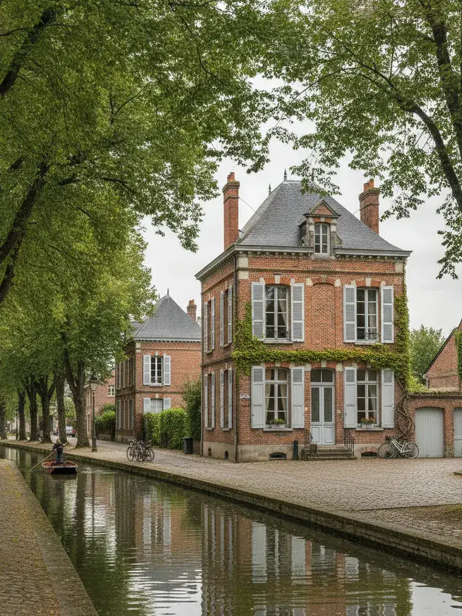 Rénovation maison Rivery — commune des Hortillonnages, au nord-est d'Amiens